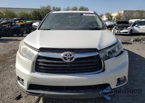 2015 Toyota Highlander Xle from USA, damaged, VIN 5TDJKRFH6FS150202